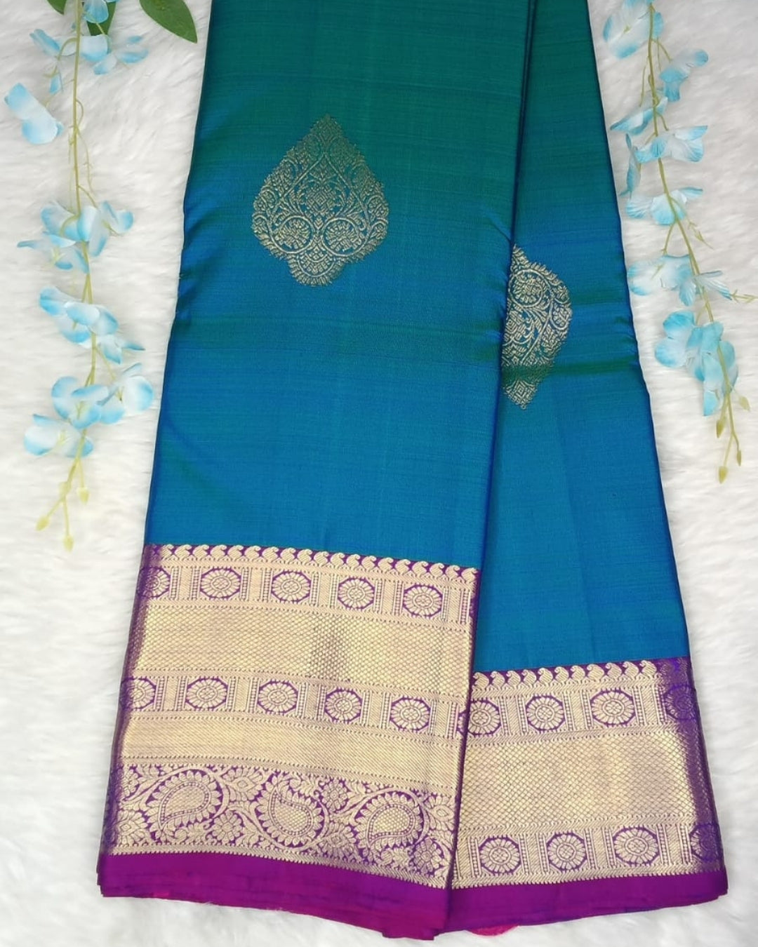 Pure Kanchipattu Handloom Saree - BBS301