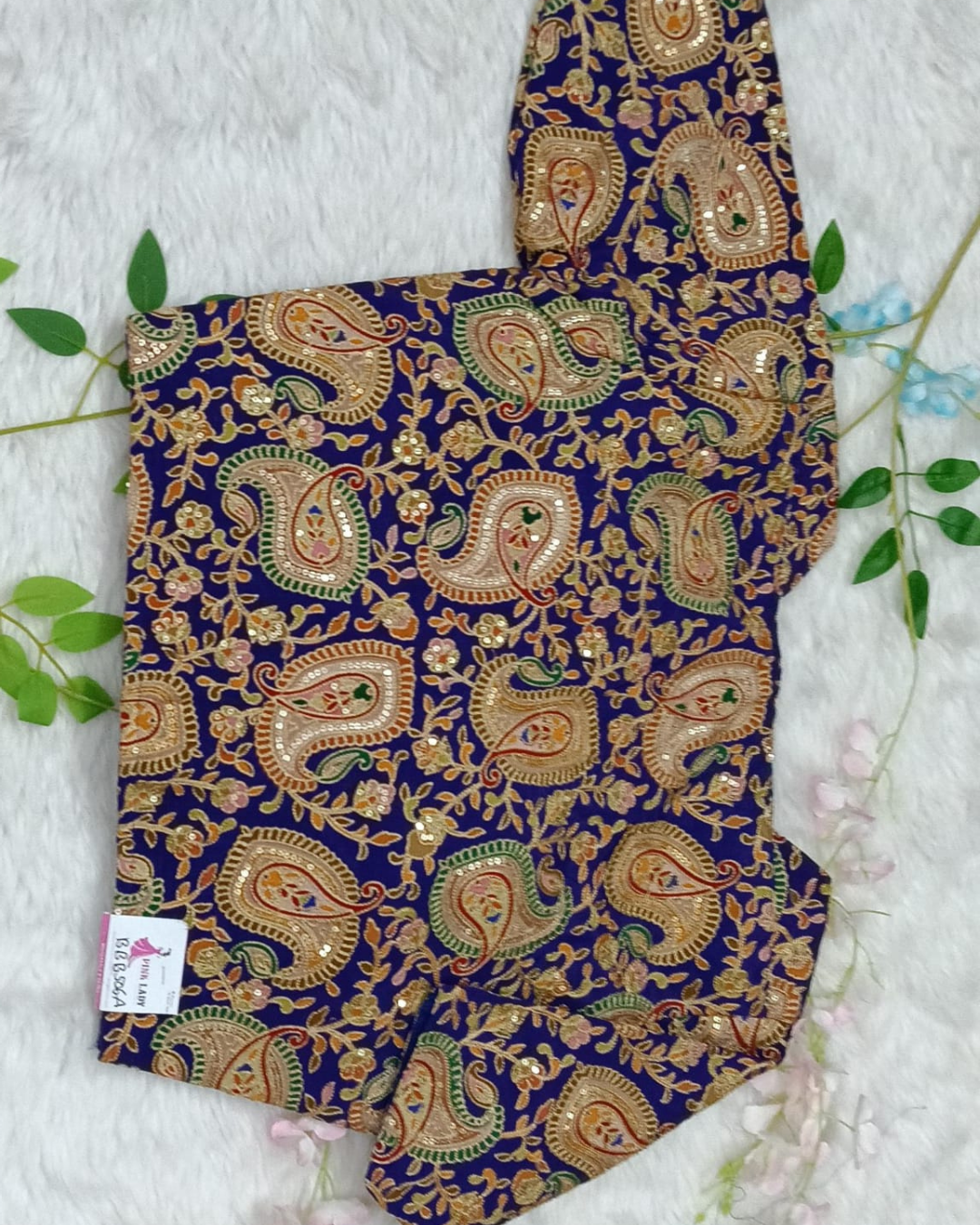All over embroidery work Blouse - BBS506A