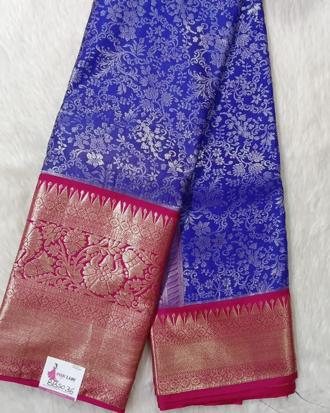Kanchipattu Saree/Wedding Saree - BBS036