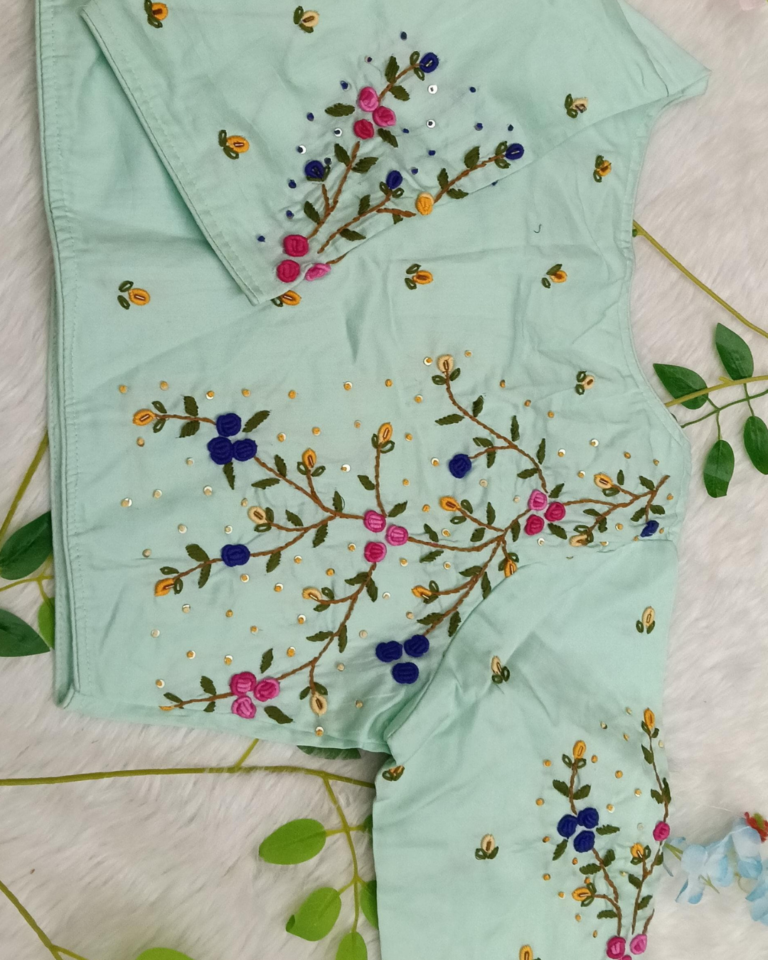 Embroidery work Blouse - BBS523B