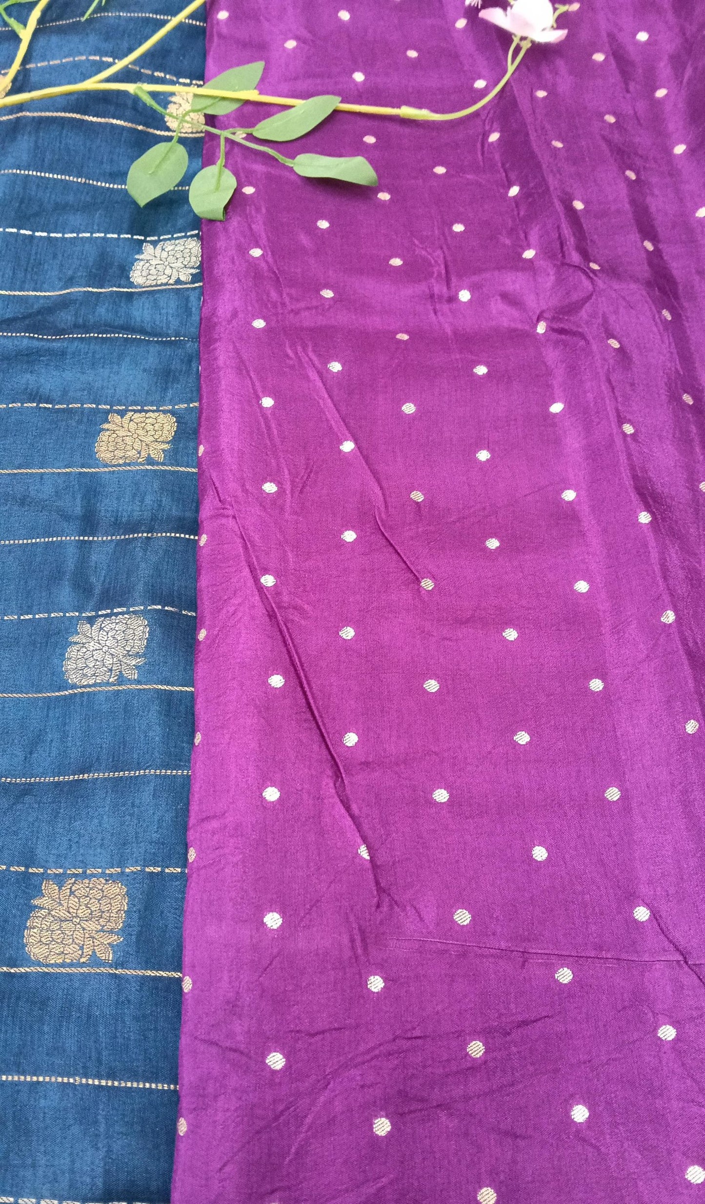 Banarasi Chiffon Georgette saree with small Buta - BBS134B