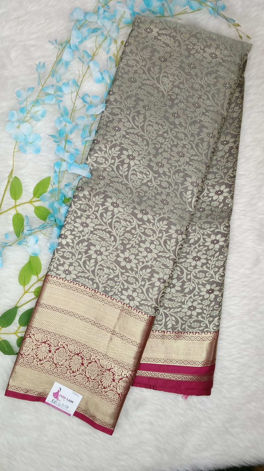 Semi Pattu Saree - BBS318