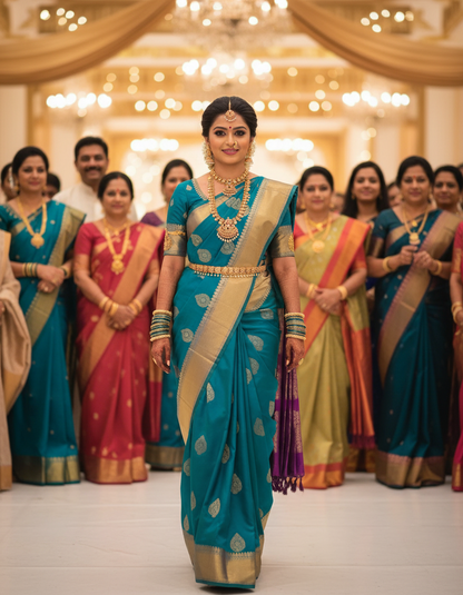 Pure Kanchipattu Handloom Saree - BBS301