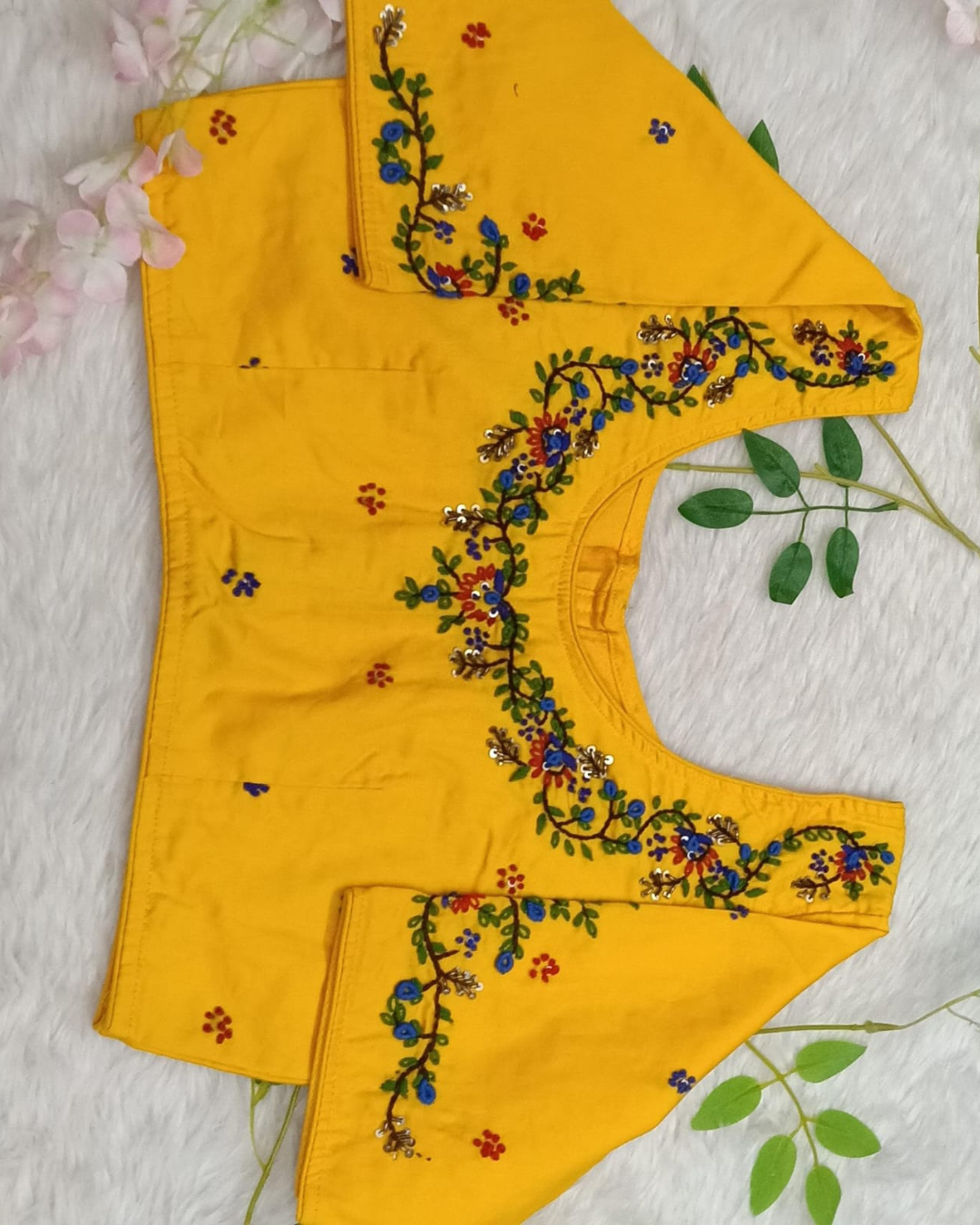 Embroidery work Blouse - BBS519C