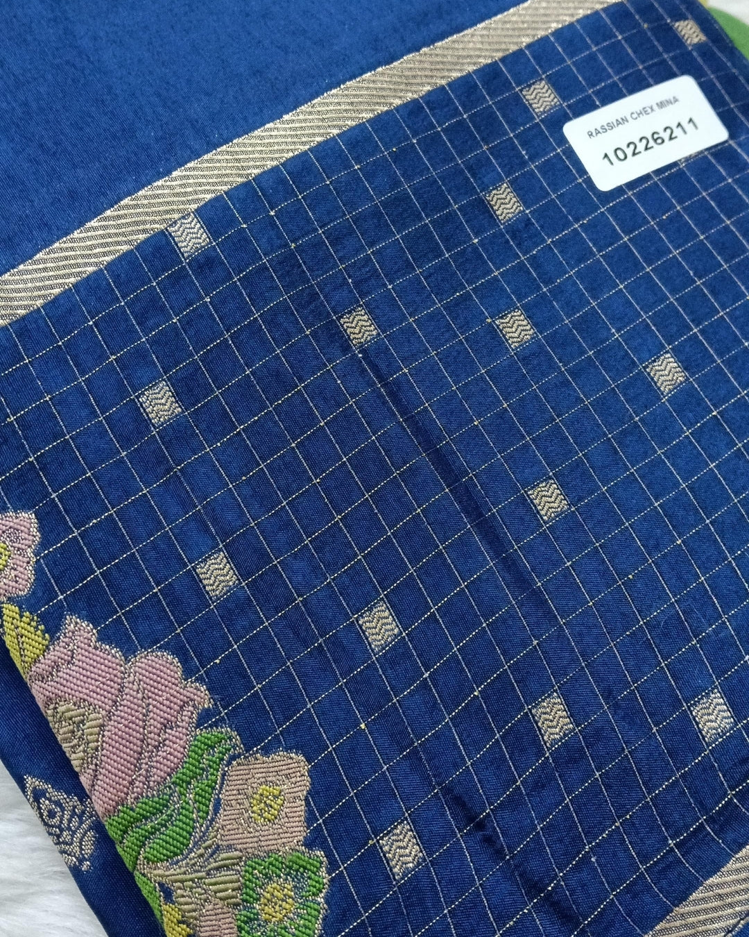 Banarasi Mashroo saree  with small buta - BBS092