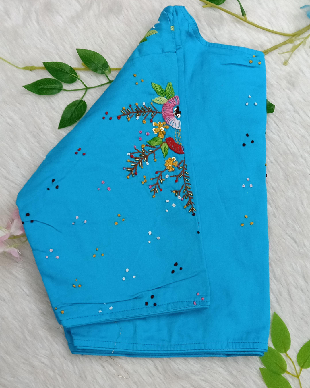 Embroidery work Blouse - BBS523C