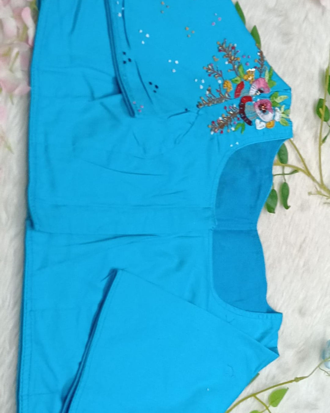 Embroidery work Blouse - BBS523C