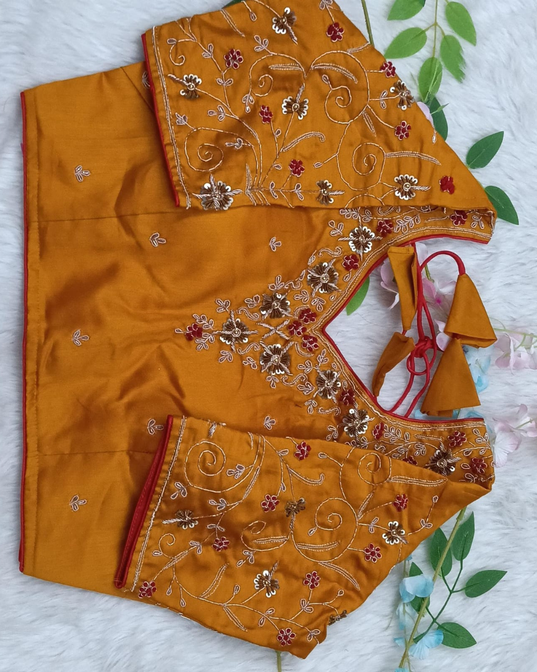 Embroidery work Blouse - BBS516C