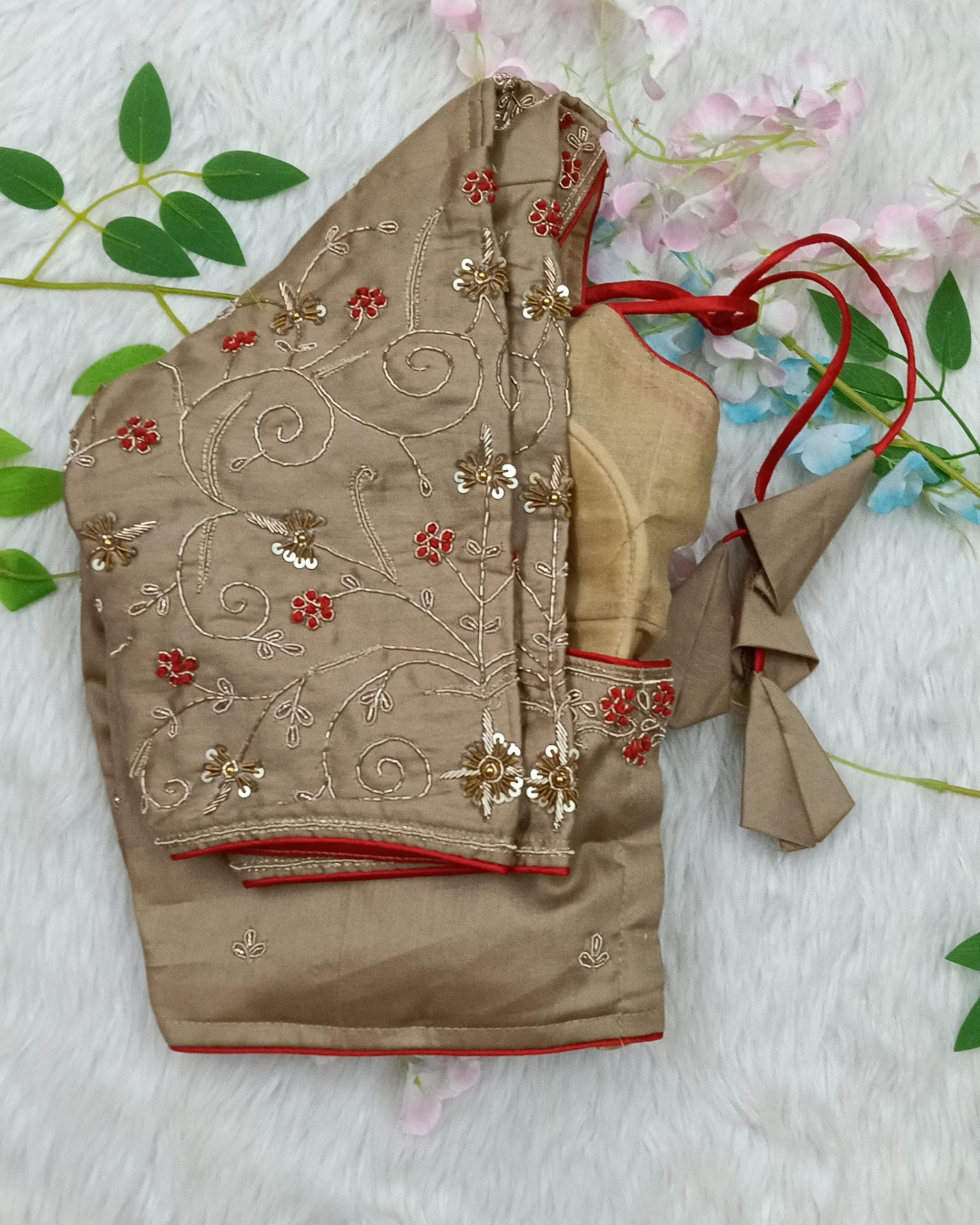 Embroidery work Blouse - BBS516A