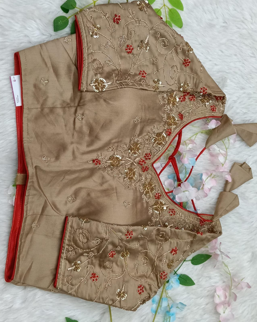 Embroidery work Blouse - BBS516A