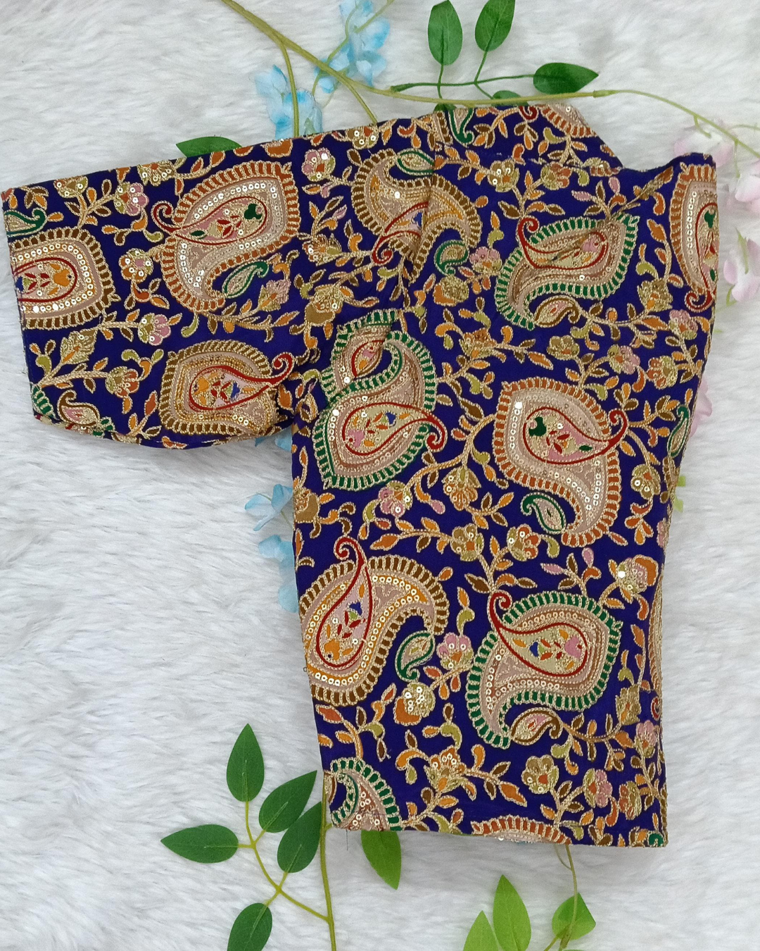 All over embroidery work Blouse - BBS506A