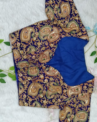 All over embroidery work Blouse - BBS506A