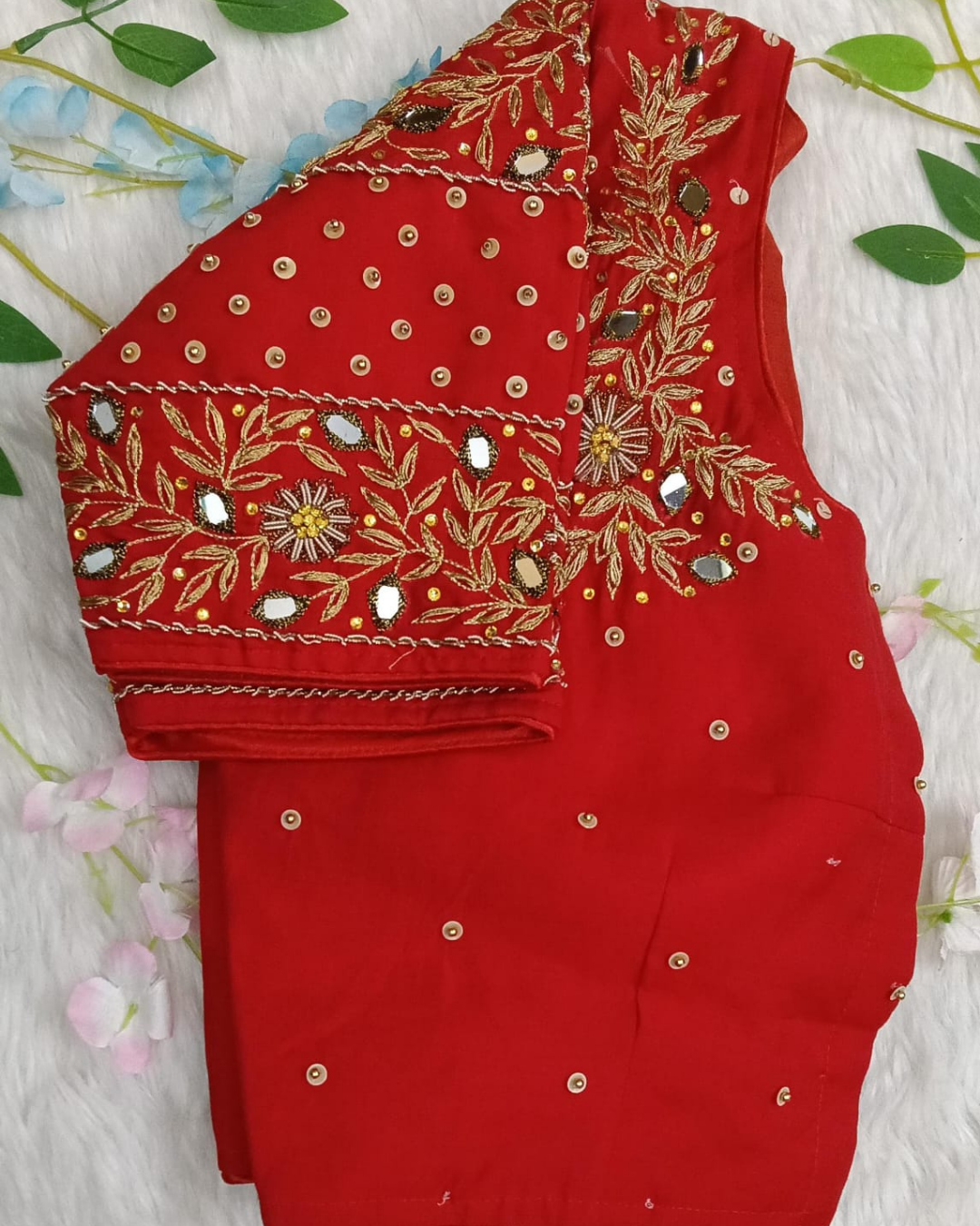 Heavy Maggam Blouse - BBS502A