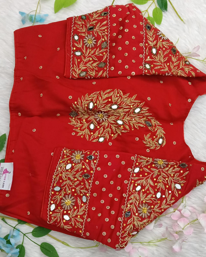 Heavy Maggam Blouse - BBS502A