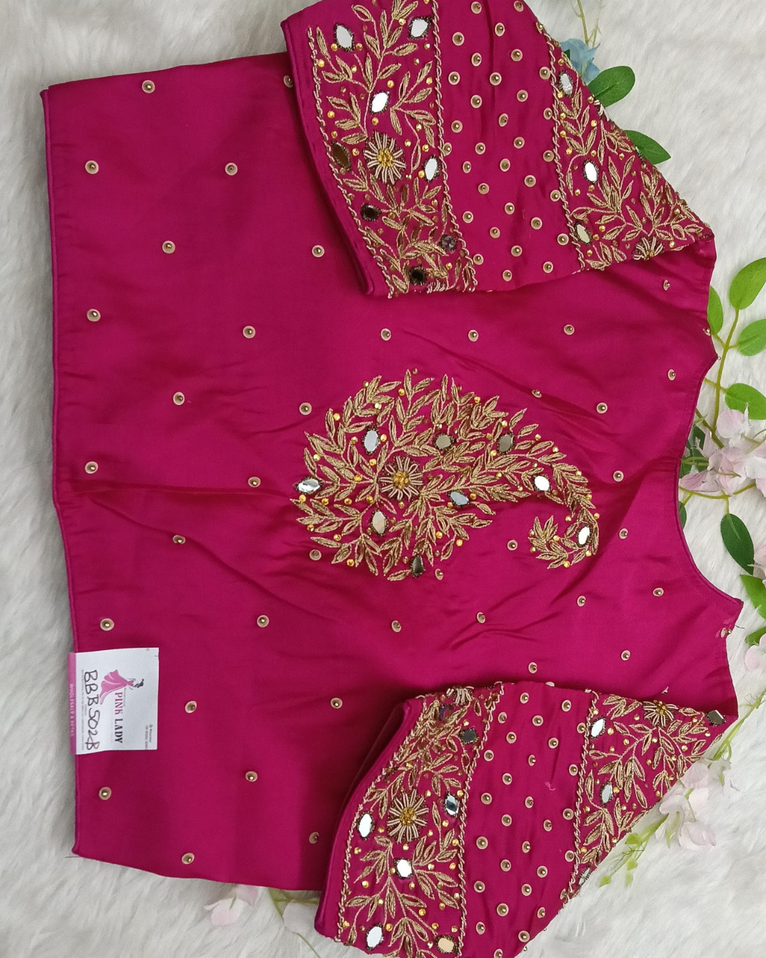 Heavy Maggam Blouse - BBS502B