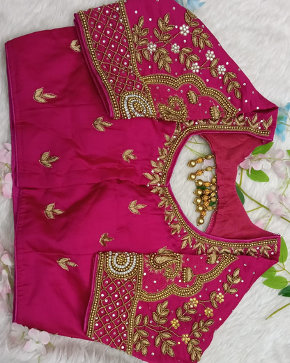 Heavy Maggam Blouse - BBS507B