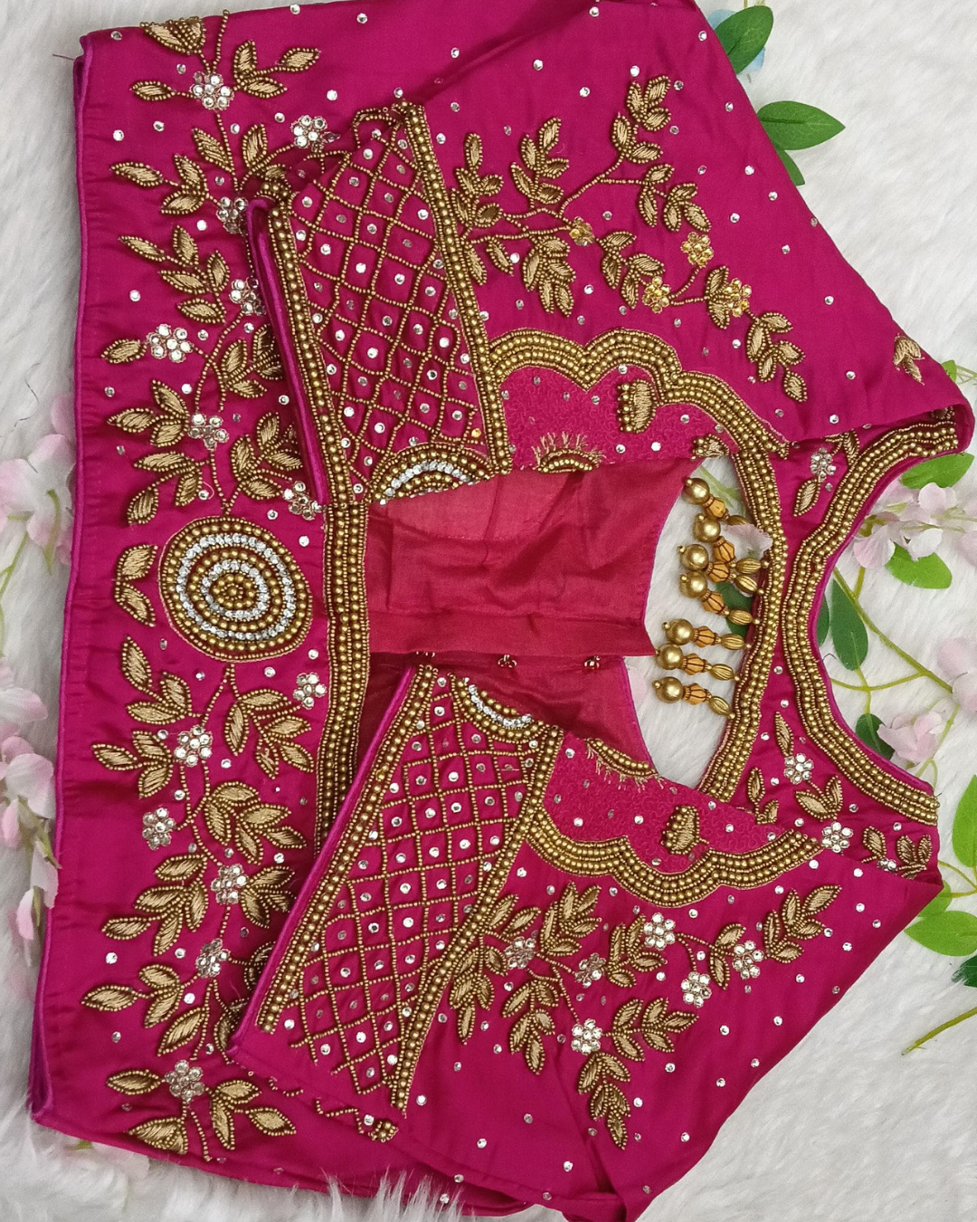 Heavy Maggam Blouse - BBS507B