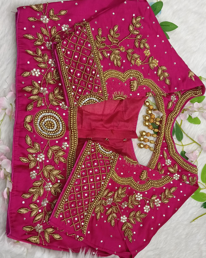 Heavy Maggam Blouse - BBS507B