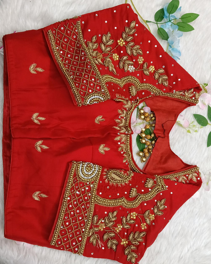 Heavy Maggam Blouse - BBS507A