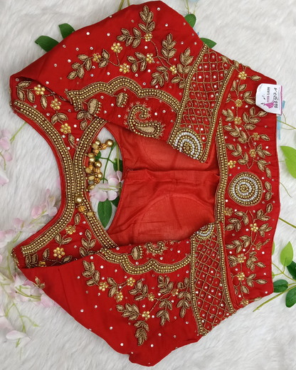 Heavy Maggam Blouse - BBS507A