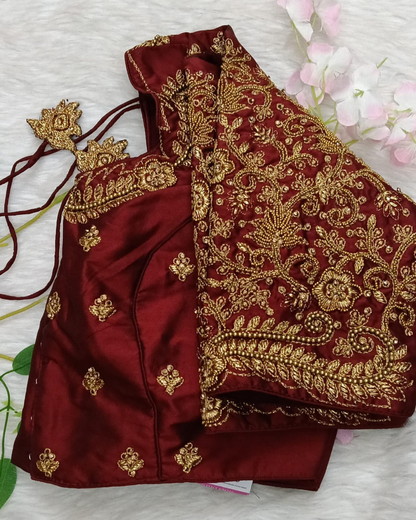 Heavy Maggam Blouse - BBS503