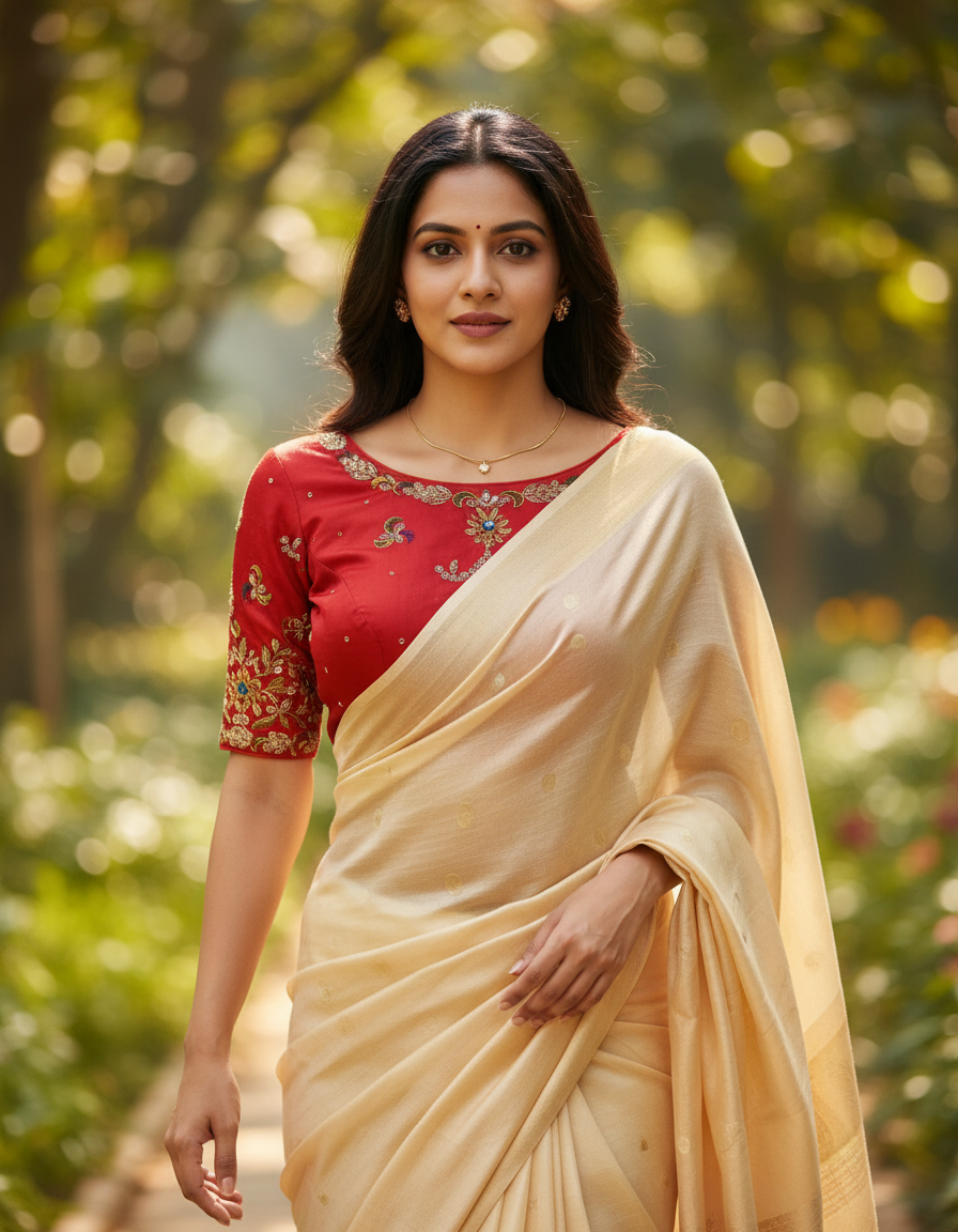 Embroidery work Blouse - BBS515B
