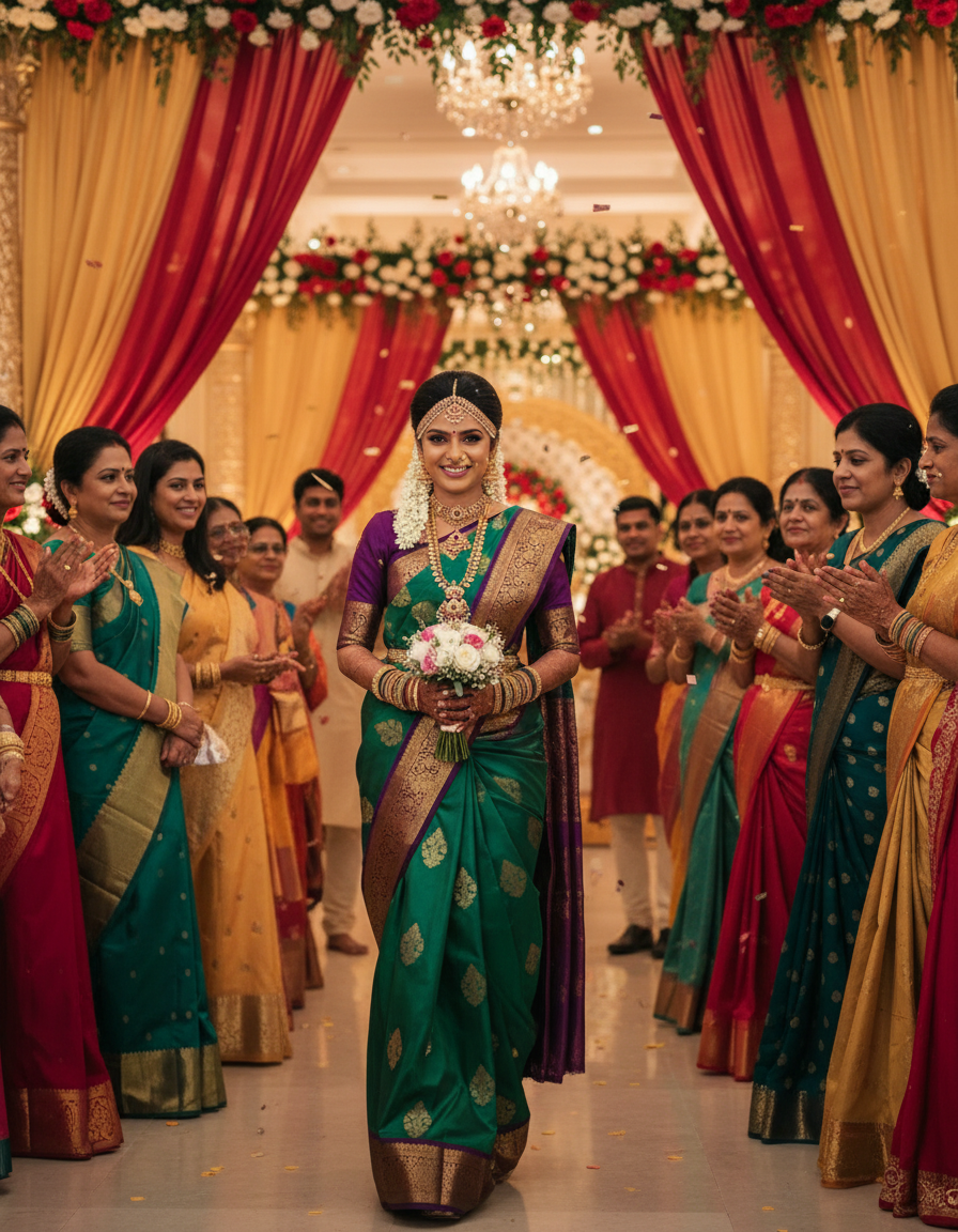 Kanchipattu Saree/Wedding Saree - BBS002