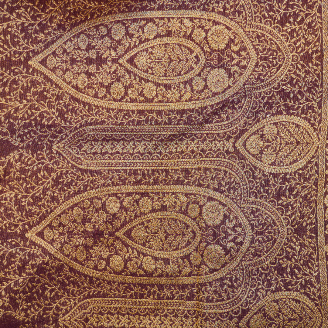 Banarasi Tissue Pattu saree with meenaakaari border - BBS067