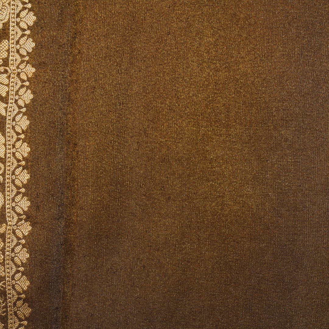 Banarasi Tissue Pattu saree with meenaakaari border - BBS068
