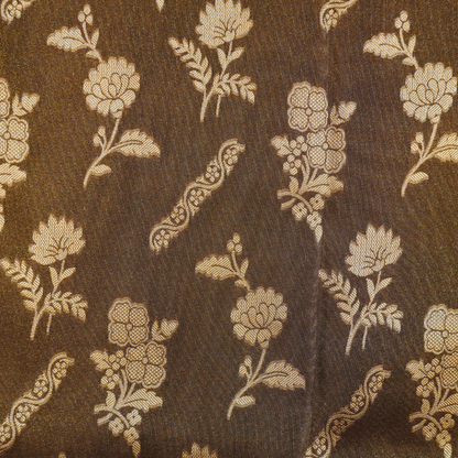 Banarasi Tissue Pattu saree with meenaakaari border - BBS068