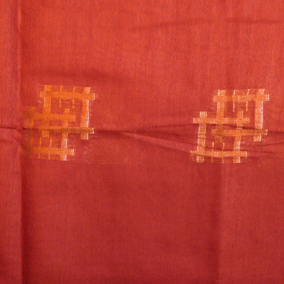 Tusser Saree With contrast blouse - BBS170