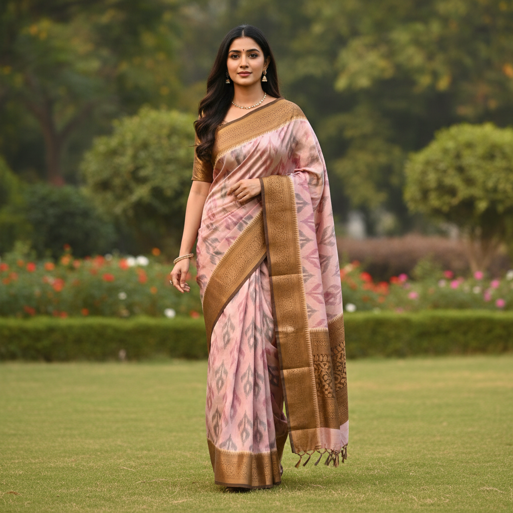 Pochampally soft silk saree - BBS188