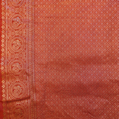 Banarasi Mashroo Saree with Weaving border and buta - BBS074