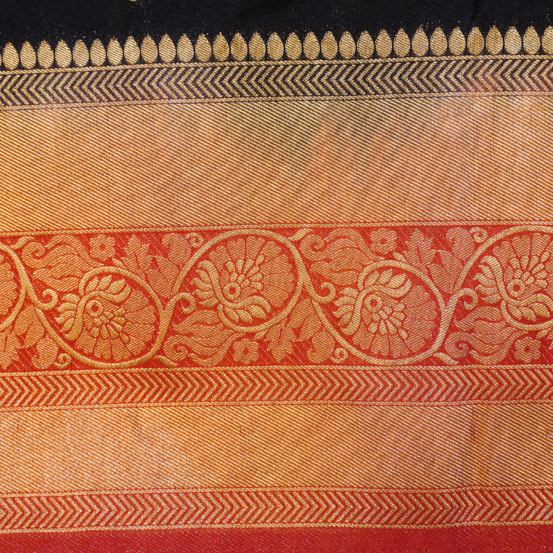 Banarasi Crape Silk Saree - BBS076