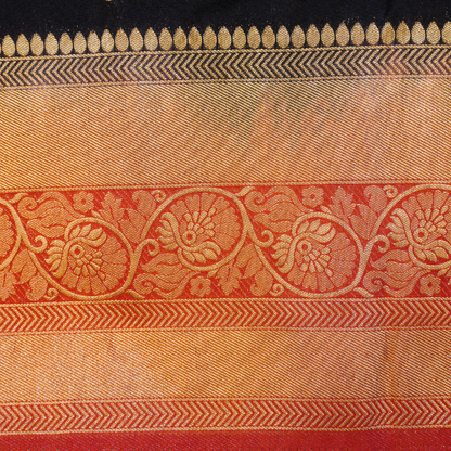 Banarasi Crape Silk Saree - BBS076