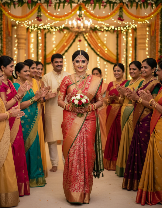 Pure Kanchipattu Saree/Wedding Saree - BBS006