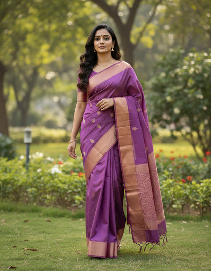 Soft Silk Saree - BBS061