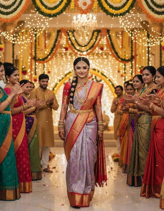 Kanchipattu Saree/Wedding Saree - BBS008