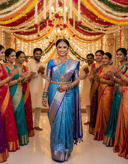 Pure Kanchipattu Saree/Wedding Saree - BBS007