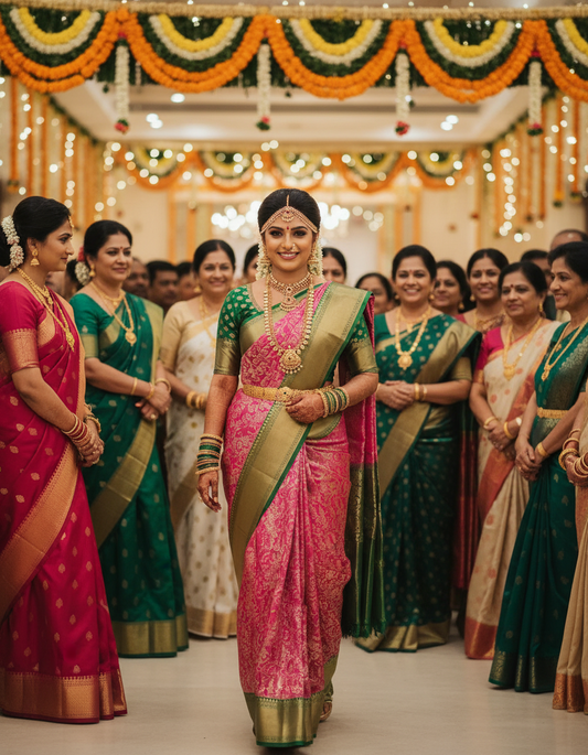 Kanchipattu Saree/Wedding Saree - BBS009