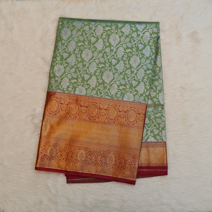Kanchipattu Saree/Wedding Saree - BBS027