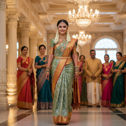 Kanchipattu Saree/Wedding Saree - BBS027