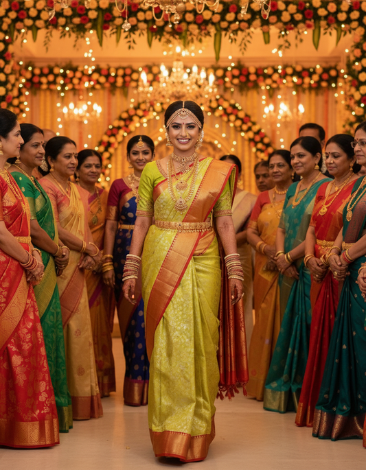 Kanchipattu Saree/Wedding Saree - BBS010