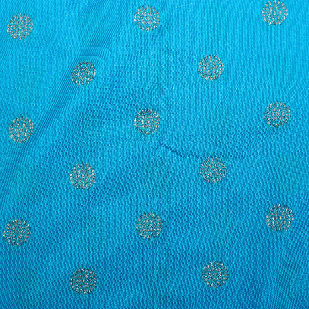 Banarasi Khadi Georgette Saree with Meenakaari design - BBS087