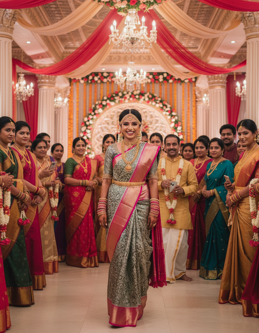 Kanchipattu Saree/Wedding Saree - BBS012