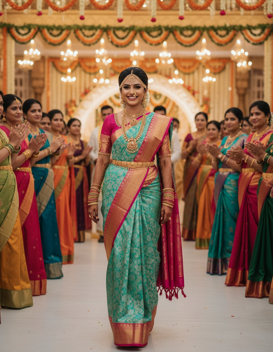 Kanchipattu Saree/Wedding Saree - BBS011