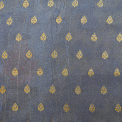 Banarasi Khadi Georgette Saree with Jaali Design - BBS090