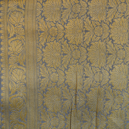 Banarasi Khadi Georgette Saree with Jaali Design - BBS090