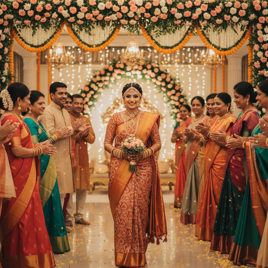 Semi Kanchipattu Saree/Wedding Saree - BBS015