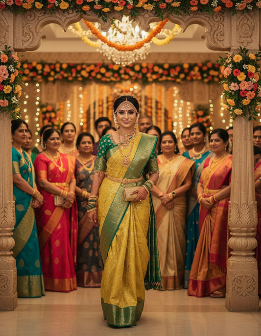 Kanchipattu Saree/Wedding Saree - BBS013